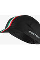 CASTELLI Cyklistická čiapka - ITALIA CAP - čierna