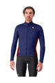 CASTELLI Cyklistická zateplená bunda - ENTRATA 2 - modrá