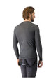 CASTELLI Cyklistické tričko s dlhým rukávom - MEDIO BASE LAYER LS - šedá