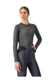 CASTELLI Cyklistické tričko s dlhým rukávom - MEDIO BASE LAYER W - šedá