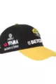AGU Cyklistická čiapka - PODIUM VISMA | LEASE A BIKE 2024 - žltá/čierna
