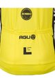 AGU Cyklistický dres s krátkym rukávom - REPLICA VISMA | LEASE A BIKE K 2024 - žltá/čierna