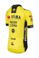AGU Cyklistický dres s krátkym rukávom - REPLICA VISMA | LEASE A BIKE K 2024 - žltá/čierna