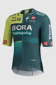SPORTFUL Cyklistický dres s krátkym rukávom - BORA HANSGROHE 2024 - svetlo zelená/zelená