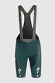 SPORTFUL Cyklistické nohavice krátke s trakmi - BORA 2024 - zelená