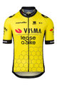 RAPIDGEAR Cyklistický dres s krátkym rukávom - REPLICA VISMA 2025 - žltá