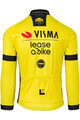 RAPIDGEAR Cyklistický dres s dlhým rukávom letný - REPLICA VISMA 2025 - žltá