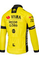 RAPIDGEAR Cyklistický dres s dlhým rukávom letný - REPLICA VISMA 2025 - žltá