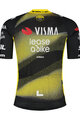 RAPIDGEAR Cyklistický dres s krátkym rukávom - VISMA TDF25 REPLICA JERSEY - žltá/čierna