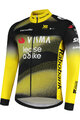RAPIDGEAR Cyklistický dres s dlhým rukávom letný - VISMA TDF25 REPLICA JERSEY - žltá/čierna
