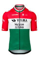 RAPIDGEAR Cyklistický dres s krátkym rukávom - REPLICA VISMA HUNGARIAN CHAMP 2025 - červená/biela/zelená