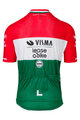 RAPIDGEAR Cyklistický dres s krátkym rukávom - REPLICA VISMA HUNGARIAN CHAMP 2025 - červená/biela/zelená