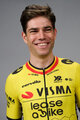 RAPIDGEAR Cyklistický dres s krátkym rukávom - TEAM VISMA BELGIUM CHAMPION 2025 - žltá