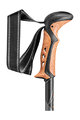 LEKI palice - KHUMBU AS 110-145 cm - biela/čierna