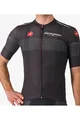 CASTELLI Cyklistický dres s krátkym rukávom - GIRO107 CLASSIFICATION - čierna