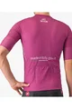 CASTELLI Cyklistický dres s krátkym rukávom - GIRO107 CLASSIFICATION - cyklamenová