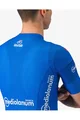 CASTELLI Cyklistický dres s krátkym rukávom - GIRO107 CLASSIFICATION - modrá