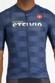 CASTELLI Cyklistický dres s krátkym rukávom - GIRO107 STELVIO - modrá