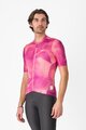 CASTELLI Cyklistický dres s krátkym rukávom - GIRO ESPRESSO - ružová