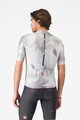 CASTELLI Cyklistický dres s krátkym rukávom - GIRO ESPRESSO - šedá