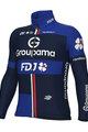 ALÉ Cyklistická zateplená bunda - GROUPAMA FDJ 2025 WINTER - modrá