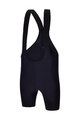 SANTINI Cyklistické nohavice krátke s trakmi - TOUR DE FRANCE - BIB SHORTS - čierna