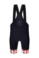 SANTINI Cyklistické nohavice krátke s trakmi - TOUR DE FRANCE - BIB SHORTS - čierna