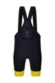 SANTINI Cyklistické nohavice krátke s trakmi - TOUR DE FRANCE - BIB SHORTS - čierna