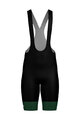 SANTINI Cyklistické nohavice krátke s trakmi - TOUR DE FRANCE - BIB SHORTS - čierna