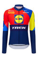 SANTINI Cyklistický dres s dlhým rukávom zimný - LIDL TREK 2025 - viacfarebná