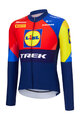 SANTINI Cyklistický dres s dlhým rukávom zimný - LIDL TREK 2025 - viacfarebná
