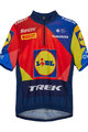 SANTINI Cyklistický dres s krátkym rukávom - LIDL TREK 2025 - viacfarebná