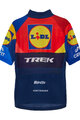 SANTINI Cyklistický dres s krátkym rukávom - LIDL TREK 2025 - viacfarebná