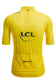 SANTINI Cyklistický dres s krátkym rukávom - TOUR DE FRANCE - YELLOW JERSEY - žltá