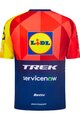 SANTINI Cyklistické tričko s krátkym rukávom - LIDL TREK - TECHNICAL T-SHIRT
