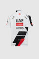 PISSEI Cyklistický dres s krátkym rukávom - UAE TEAM EMIRATES - XRG 2026 REPLICA JUNIOR - biela/čierna/červená