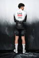 PISSEI Cyklistický dres s dlhým rukávom zimný - UAE TEAM EMIRATES - XRG 2025 REPLICA - biela/čierna