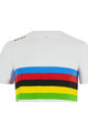 SANTINI Cyklistické tričko s krátkym rukávom - UCI OFFICIAL WORLD CHAMPION KID - viacfarebná