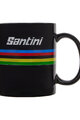 SANTINI šálky - UCI WORLD CHAMPION MUG - čierna