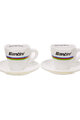 SANTINI šálky - UCI WORLD CHAMPION ESPRESSO CUPS - viacfarebná