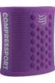 COMPRESSPORT potítka - 3D.DOTS - fialová/biela