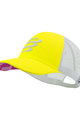 COMPRESSPORT Cyklistická čiapka - TRUCKER CAP - žltá/šedá