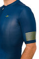 HOLOKOLO Cyklistický dres s krátkym rukávom - TEST - modrá