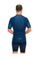 HOLOKOLO Cyklistický dres s krátkym rukávom - TEST - modrá