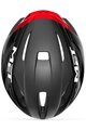 MET Cyklistická prilba - STRALE - čierna/červená