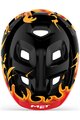 MET Cyklistická prilba - HOORAY - čierna/červená