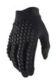 100% SPEEDLAB Cyklistické rukavice dlhoprsté - GEOMATIC - čierna