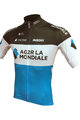 ROSTI Cyklistický dres s krátkym rukávom - AG2R 2018 - modrá/biela/čierna