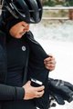 AGU Cyklistická zateplená bunda - DEEP WINTER HEATED - čierna