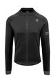 AGU Cyklistická zateplená bunda - ESSENTIAL WINTER - čierna